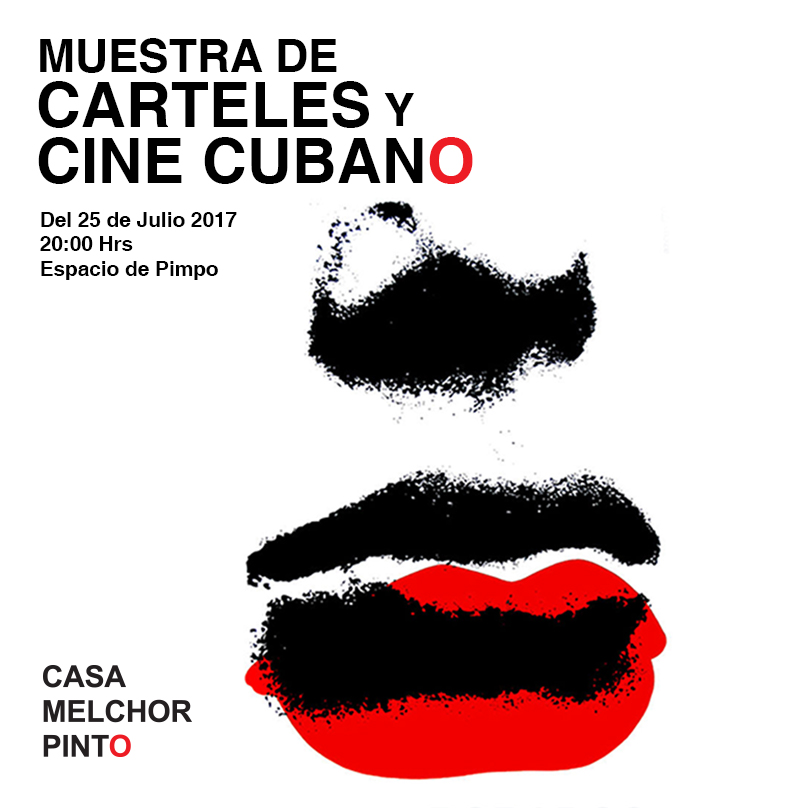 Muestra carteles y cine cubano