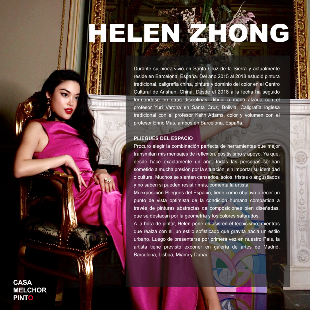 Exposición Pictórica "Pliegues Del Espacio" De Helen Zhong Casa