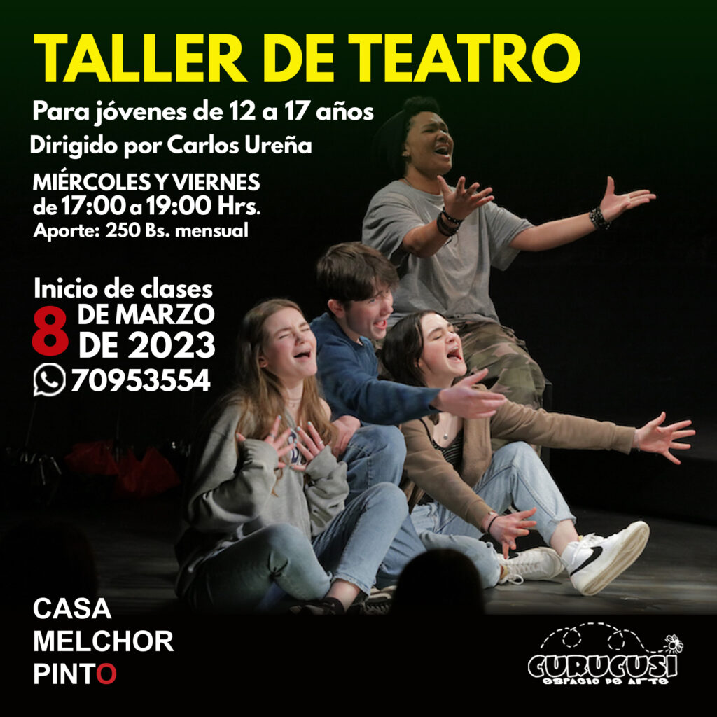 Taller teatro adolescente ureña 8 mar 2023