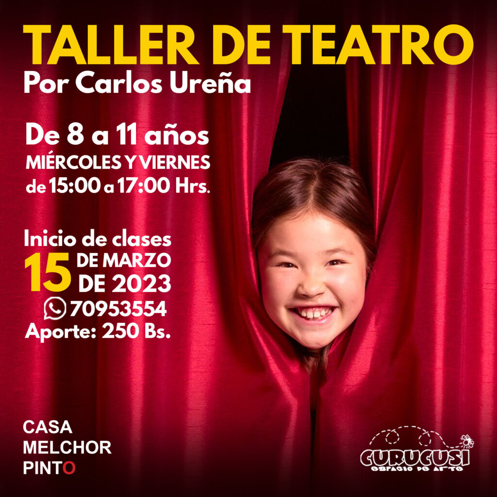 Taller teatro ureña niños 15 mar 2023