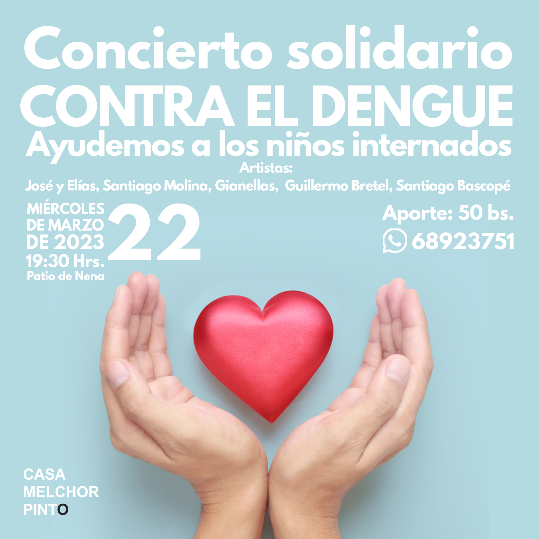 concierto solidario 22 mar 2023